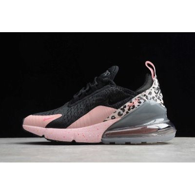 Nike Bayan Air Max 270 Leopar Siyah / Pembe / Gri Koşu Ayakkabısı Türkiye - SLJIEJX5